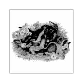 Welpengarten Gummistempel (Prägung)