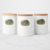 Welpengarten Lebensmitteletikett (Flaschen)