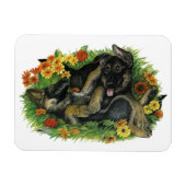 Welpengarten Magnet (Horizontal)