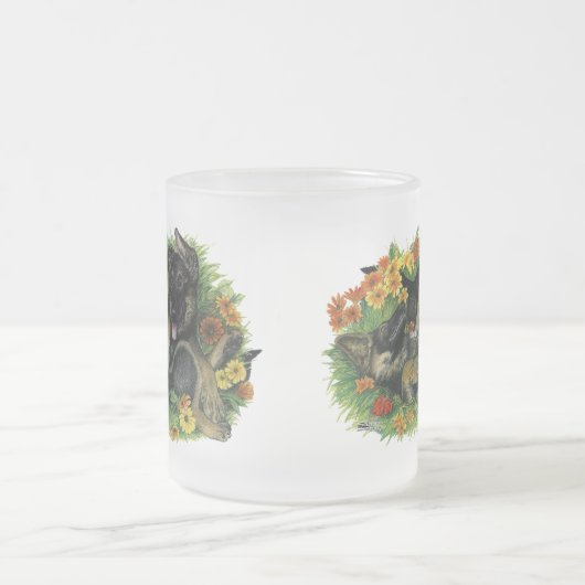 Welpengarten Mattglastasse (Mittel)