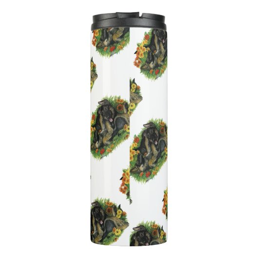 Welpengarten Thermosbecher (Rückseite)