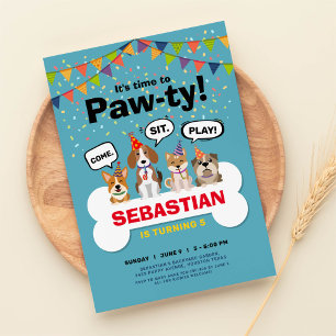 Welpengeburt Einladung