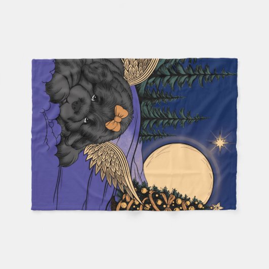 Welpengel Fleecedecke (Vorderseite (Horizontal))