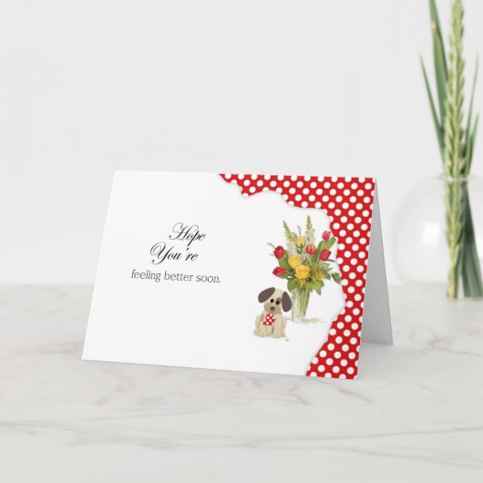 Welpenhalter-Karte Karte (Vorderseite)