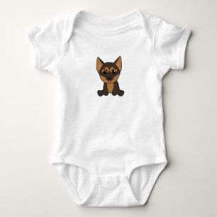 Welpenhund Baby Strampler
