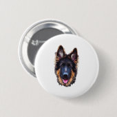 Welpenhund Button (Vorne & Hinten)