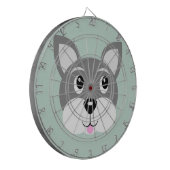 Welpenhund Dartscheibe (Vorderseite Links)