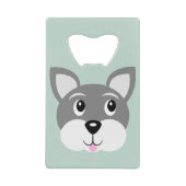 Welpenhund Geldbeutel Flaschenöffner (Vorderseite)