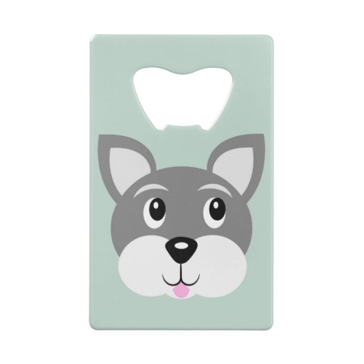 Welpenhund Geldbeutel Flaschenöffner (Rückseite)