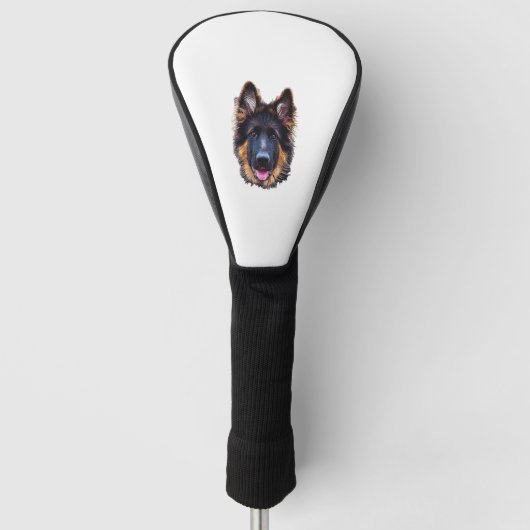 Welpenhund Golf Headcover (Vorderseite)