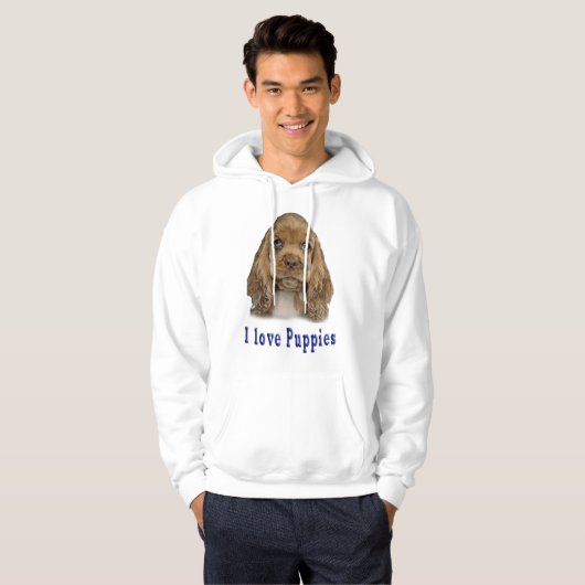Welpenhund Hoodie (Vorne ganz)