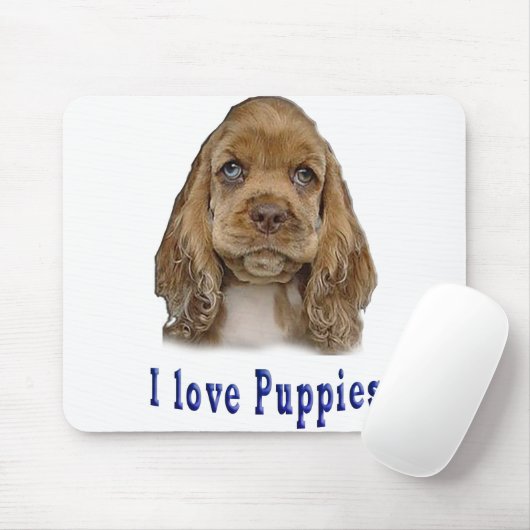 Welpenhund Mousepad (Mit Mouse)