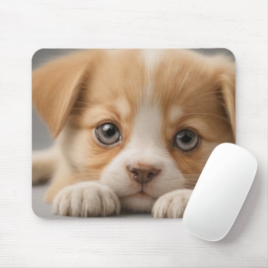 Welpenhund Mousepad (Mit Mouse)