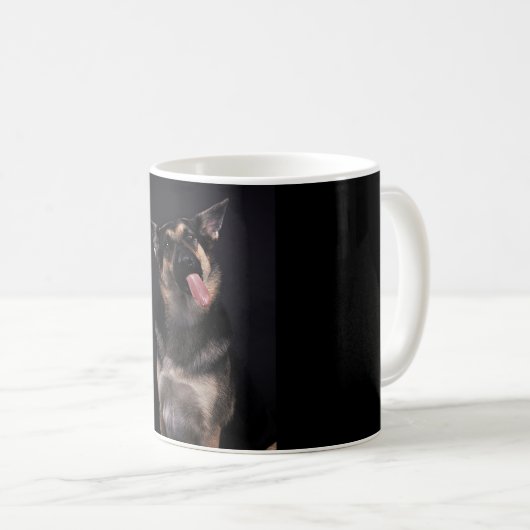 Welpenhund Mug Kaffeetasse (VorderseiteRechts)