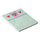 Welpenhund Notizblock (angewinkelt)