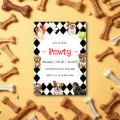 Welpenhund Pawty Einladung