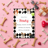 Welpenhund Pawty Einladung
