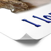 Welpenhund Poster (Ecke)