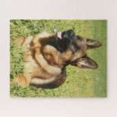 Welpenhund Puzzle (Horizontal)