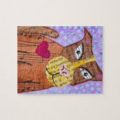 Welpenhund Puzzle (Horizontal)