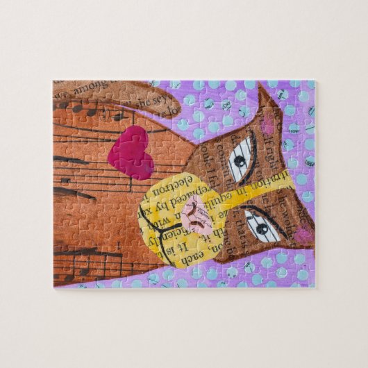 Welpenhund Puzzle (Horizontal)