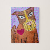 Welpenhund Puzzle (Vertikal)