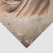 Welpenhund Seidenpapier (Detail)