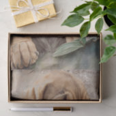 Welpenhund Seidenpapier (Geschenk)