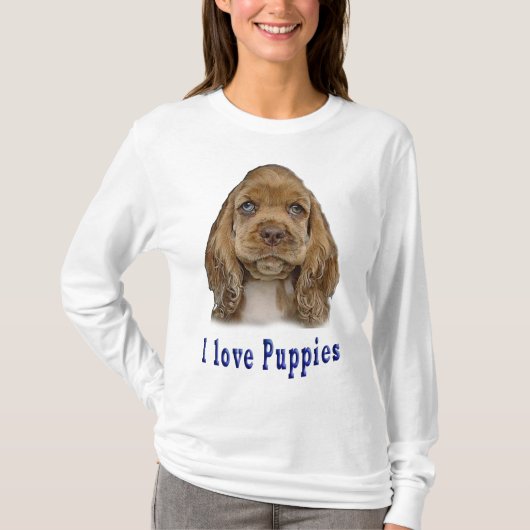 Welpenhund T-Shirt (Vorderseite)