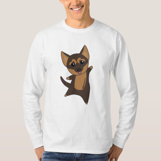 Welpenhund T-Shirt (Vorderseite)