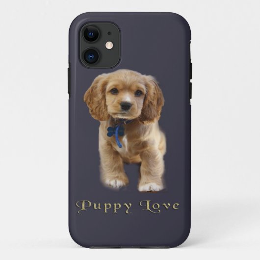 Welpenhund-T - Shirt Case-Mate iPhone Hülle (Rückseite)