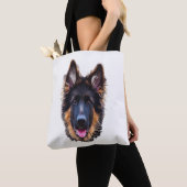 Welpenhund Tasche (Von Nahem)