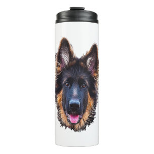 Welpenhund Thermosbecher
