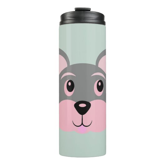 Welpenhund Thermosbecher (Vorderseite)