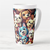Welpenliebe bitte milchtasse (Rechte Ecke)
