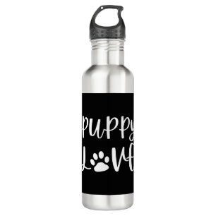 Welpenliebe Edelstahlflasche