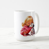 Welpenliebe Kaffeetasse (VorderseiteRechts)