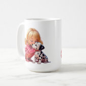 Welpenliebe Kaffeetasse (Vorderseite Links)