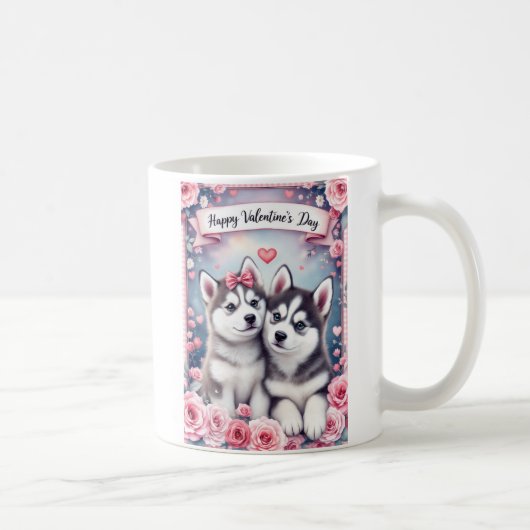 Welpenliebe Kaffeetasse (Rechts)