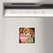 Welpenliebe Magnet (In Situ (Geschirrspüler))