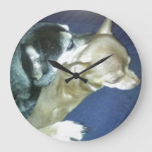 Welpenliebe-Wanduhr