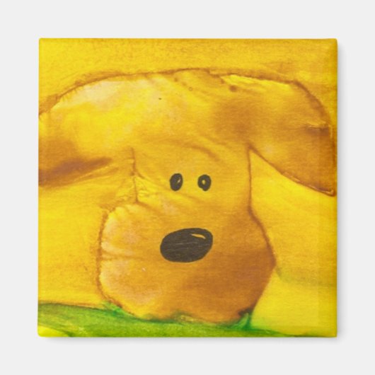 Welpenmagnet Magnet (Vorne)