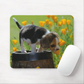 WelpenMausunterlage Mousepad (Mit Mouse)