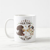 Welpenmilchzeit kaffeetasse (Links)