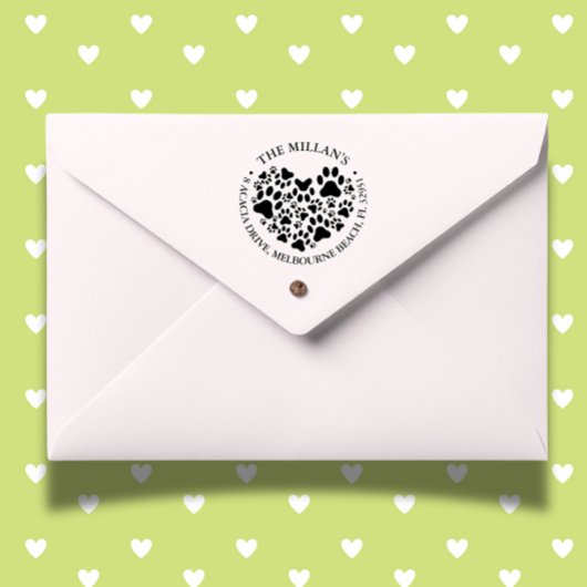 Welpenmotiv Permastempel