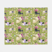 Welpenostersammlung Fleecedecke (Vorderseite (Horizontal))