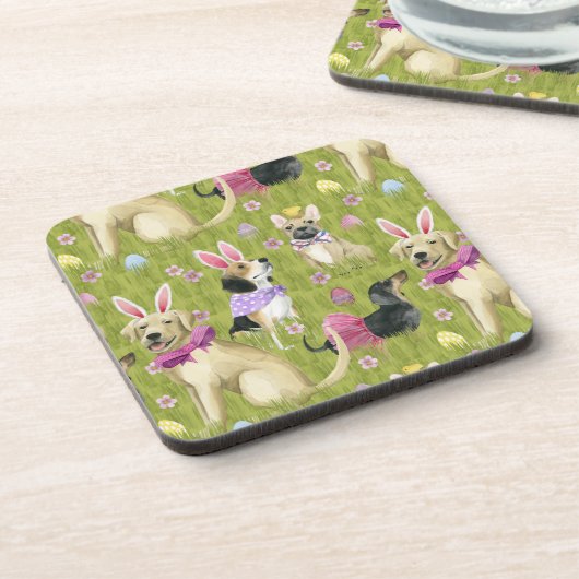 Welpenostersammlung Getränkeuntersetzer (Linke Seite)