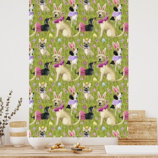 Welpenostersammlung Poster (Küche)