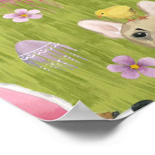 Welpenostersammlung Poster (Ecke)