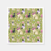 Welpenostersammlung Serviette (Vorderseite)